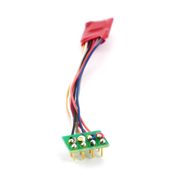 DCC92 Gaugemaster Ruby 2 Function Small 8 Pin Decoder