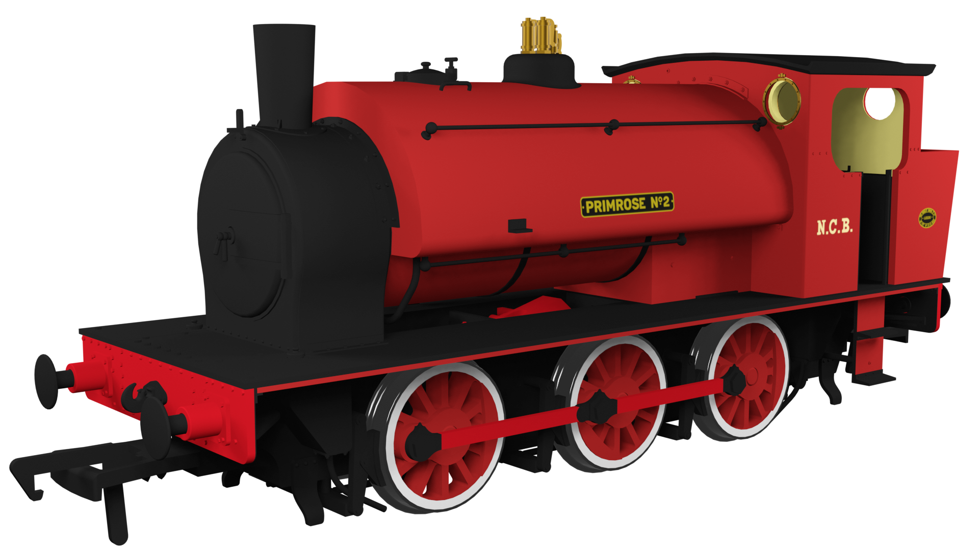 903017 Rapido Trains UK 16″ Hunslet – “Primrose No.2” (Late Condition) - DCC Ready