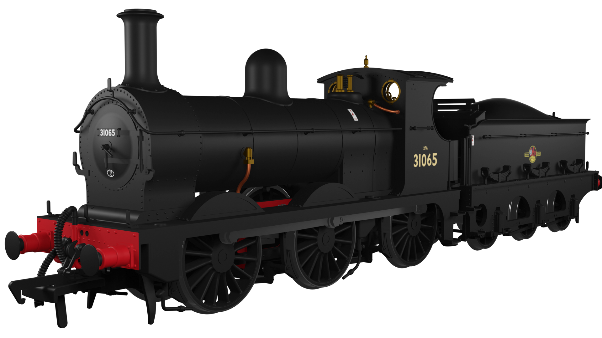 966011 Rapido Trains UK SECR O1 No.31065 British Railways Late Crest Unlined Black - DC/Silent