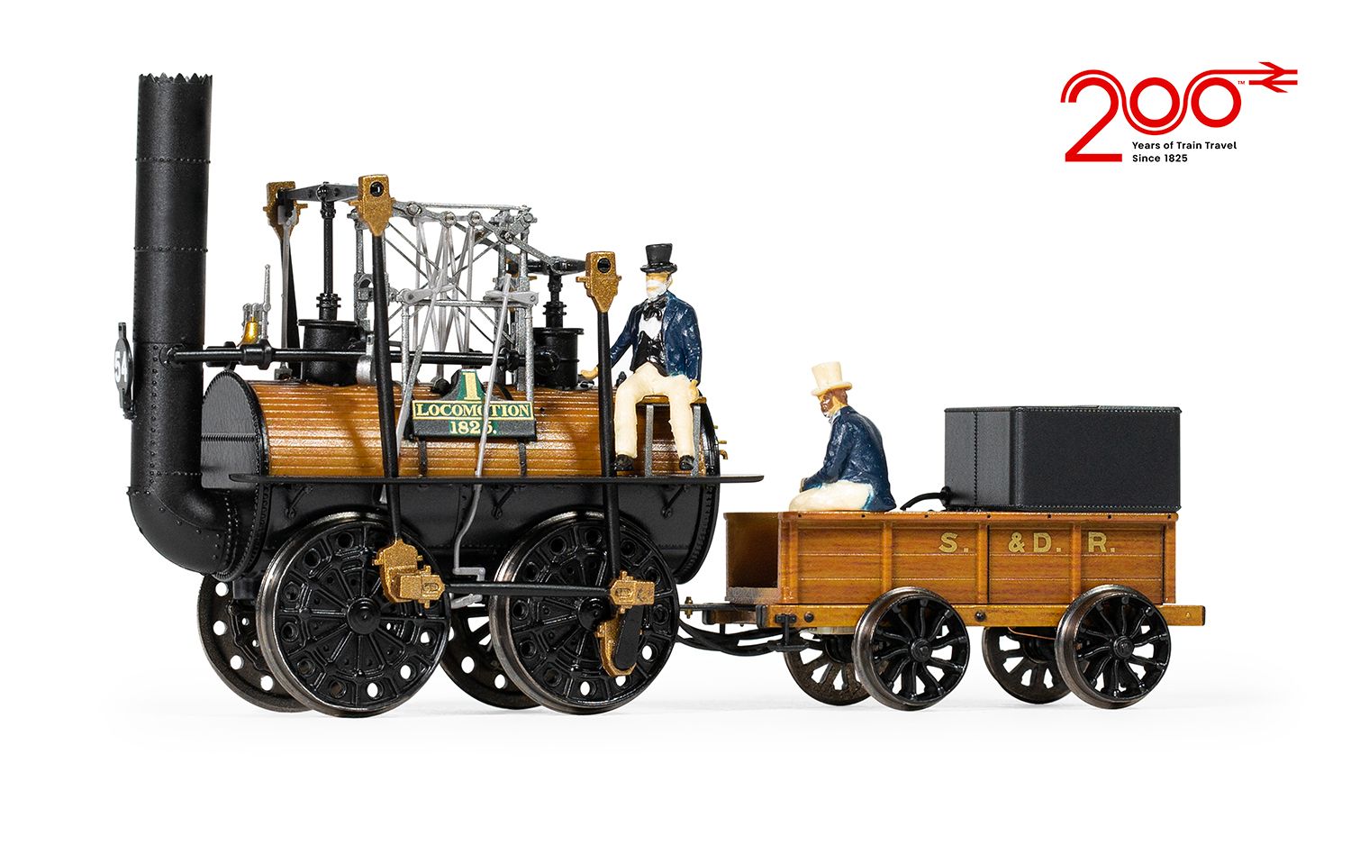 R30388 Hornby S&DR - 1925 - Locomotion No.1 (Railway 200)